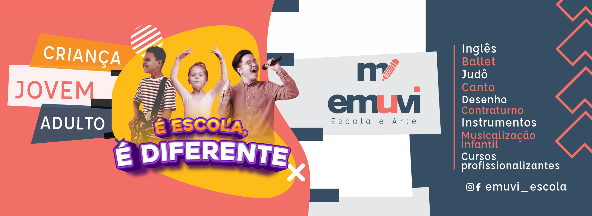 Banner Desktop Emuvi Escola